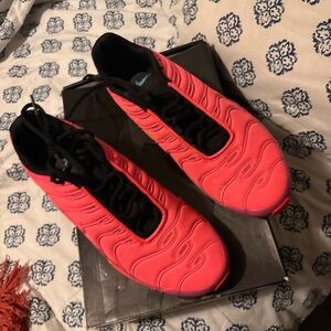 Nike Red and Black Sneakers